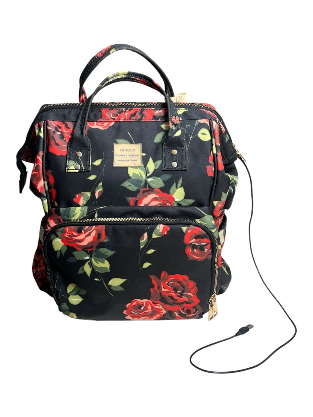 VSNOON Freedom And Happiness Backpack/laptop /travel Bag